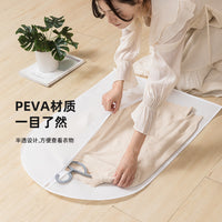 Translucent Garment Bags for Closet Storage, Dustproof and Waterproof Clothes Cover with Zipper