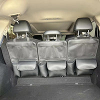 Car Backseat Organizer with Tissue Box Holder for SUV