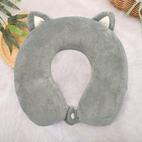 U-Shaped Neck Pillow for Travel, Office, and Napping - Ergonomic Head Support for Students and Drivers