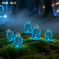 Outdoor Luminous Message Bottle Shaped Landscape Light for Park and Street Decoration