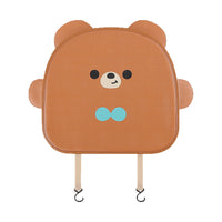 Car Seat Back Protector Mat for Kids, Cartoon Anti-Kick Pad, Wear-Resistant & Dirt-Proof
