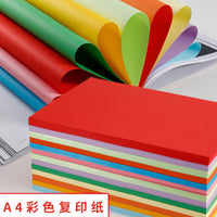 A4 Colored Origami & Craft Paper, 80gsm, 100 Sheets for DIY Projects & Printing