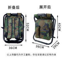 Foldable Garden Stool with Detachable Tool Bag, Multi-functional Portable Gardening Seat