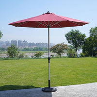 Outdoor Windproof UV Protection Patio Umbrella for Beach, Market, and Security Booths