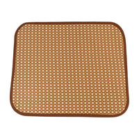 Pet Cooling Mat for Dogs and Cats, Summer Breathable Bamboo Sleeping Pad