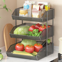 Kitchen Countertop Vegetable and Fruit Storage Basket