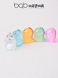 Mini Luminous Dinosaur Figurines - Glow-in-the-Dark Animal Models for Micro Landscape Decor & Gifts