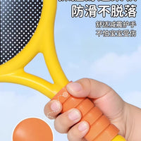 Kids' High-Elastic Tennis Racket Set with Soft Balls for Indoor/Outdoor Play