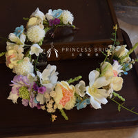 New Artificial Flower Bridal Headband for Wedding Photoshoots and Performances