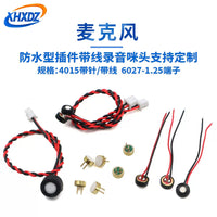 Waterproof Omnidirectional Microphone with High Sensitivity for Voice Control, 4015/6027 Series