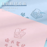 A5 Softcover Reading Journal & Notebook for Book Notes and Quotes