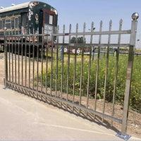 Stainless Steel Outdoor Garden Fence Panel for Yard and Community Walls