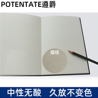 ZunJue Hardcover Sketchbook for Drawing and Sketching, A3 A4 A5 Portable Hardbound Notebook, 120g Paper