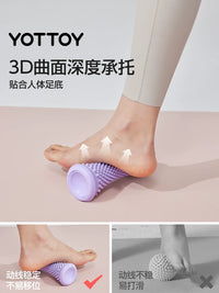 YOTTOY Foot Massage Roller and Fascia Ball Set for Plantar Fasciitis Relief and Muscle Relaxation