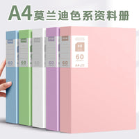 A4 Document Organizer Folder with Clear Pockets for Students and Office