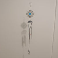 Dream Catcher Mandala Wind Chime DIY Kit with Rotating Butterfly Pendant for Indoor/Outdoor Decor