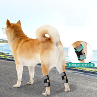 Dog Rear Leg Brace with Adjustable Hook and Loop Fastener for Joint Protection