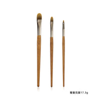 Precision Flat Concealer Brush Set for Blemishes and Tear Troughs