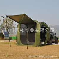 Instant Pop-Up Car Tailgate Tent for Camping and Outdoor Activities