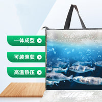 Portable Fishing Keepnet Bag Multi-functional Storage Bag Lightweight Waterproof Large Fish Catch Tote