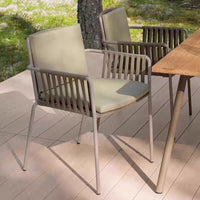 Outdoor Rattan Wicker Bistro Set with Table and Chairs for Balcony Garden Patio