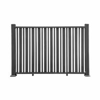 Durable Outdoor Stainless Steel Aluminum Alloy Fence for Courtyard Balcony Stairs