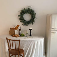 Large Artificial Eucalyptus Willow Wreath for Front Door Wall Window Decor