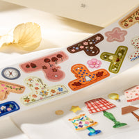 Tomato Sauce Die-Cut Washi Tape for DIY Scrapbooking and Decoration