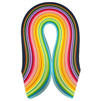 50-Color Quilling Paper Set for Beginners with Tools and Line Art