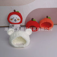 Cute Cartoon Animal Hat Headband for 10-13cm Cotton Dolls