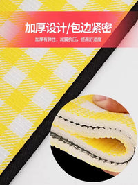 Outdoor Picnic Blanket Waterproof Camping Mat with Aluminum Film for Beach, Hiking, and Travel