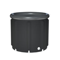 Portable Inflatable Adult & Kids Bathtub for Indoor/Outdoor Use - Hot & Cold Soaking Tub