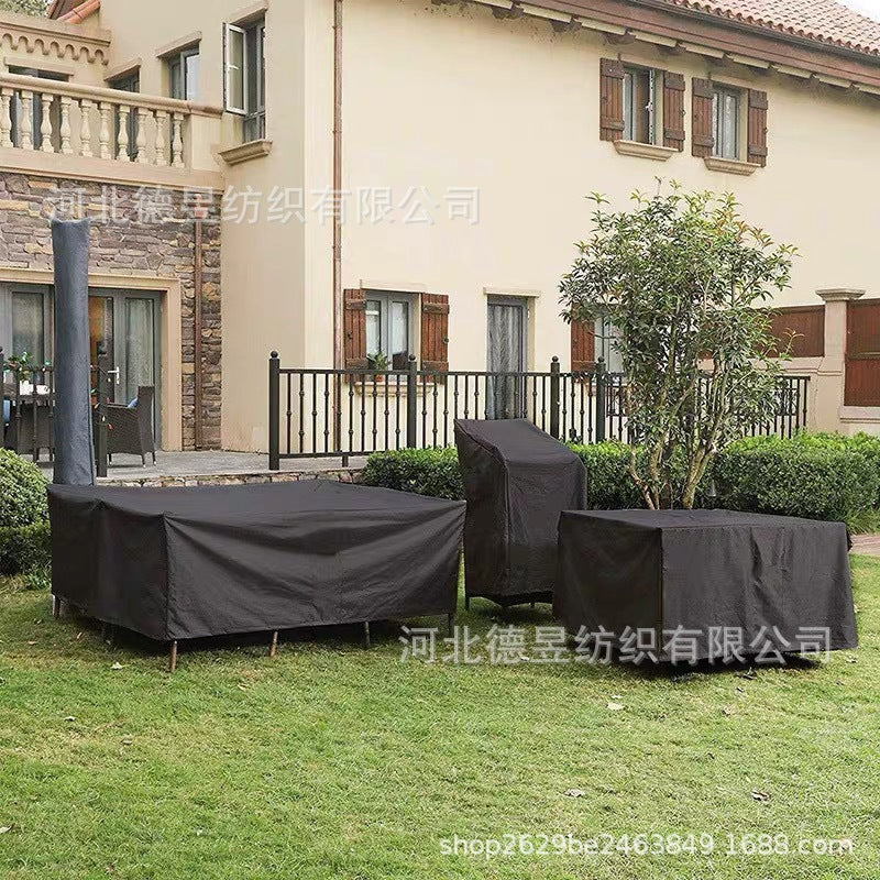 Outdoor Patio Garden Furniture Dust Cover Thickened Oxford Cloth Waterproof Sunscreen Rainproof Sofa Table Chair Cover