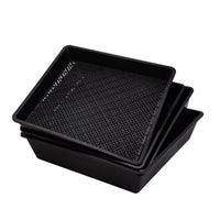 Roof Garden Succulent Planter Tray Square Rectangular Seedling Tray for Sedum and Vegetable Cultivation