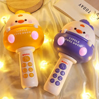 Kids Karaoke Microphone Toy with Speaker and Lights for Toddlers and Children