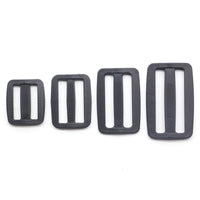 Plastic POM Tri-Glide Adjuster Buckles for Backpack Straps