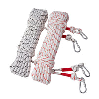 Steel Core Safety Rope with Hooks for Fire Rescue, Escape, and High-Altitude Work
