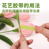 Floral Stem Wrap Tape for DIY Artificial Flowers and Crafts