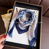 New Spring Autumn Paisley Polka Dot Print Cotton Linen Scarf Breathable Shawl Travel Headscarf
