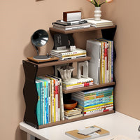 Acrylic Desktop Shelf Organizer Multi-layer Storage Rack for Dorm Office Desk