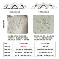 Outdoor Camping Tent Tarp Sunshade Rainproof Canopy