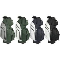 PU Leather Golf Stand Bag with Large Capacity