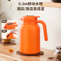 Stainless Steel Vacuum Insulated Tea Pot with Infuser, Large Capacity Thermal Kettle for Brewing and Steeping
