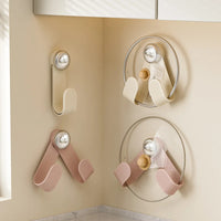 Wall-Mounted Pot Lid Holder with Strong Adhesive, No-Drill Kitchen Storage Rack for Cutting Boards