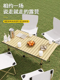 Portable Folding Camping Table for Outdoor Picnics and Gatherings