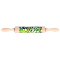 Pottery Clay Rolling Pin Clay Slab Forming Tool Embossing Stick for Ceramic Art and Sculpture