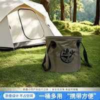 Portable Folding Water Bucket for Outdoor Camping Fishing and Storage