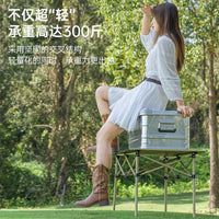 Portable Folding Camping Table and Chairs Set for Outdoor Picnic BBQ