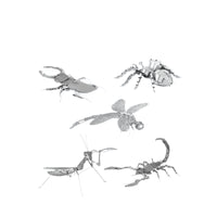 3D Metal Insect Model Puzzle DIY Assembly Creative Ornament Adult Educational Toy Gift