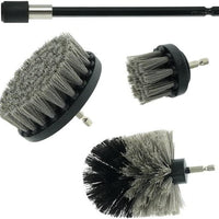23-Piece Car Cleaning Drill Brush Kit for Polishing and Detailing